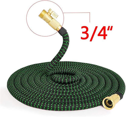 Green Houses Pressure Washer Hoses Natural Latex Garden Hose Ooawith Spray Gun Expandable Flexible High Pressure Magic Watering HosesOoa Pipe Irrigation Tool (Color : Orange Hose, Lengh : 100ft)