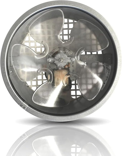 Suncourt ThruWall Room-to-Room Transfer Fan  Quiet Through Wall Vent Fan Improves Air Circulation Between Rooms 200-440 Sq. Ft.  10 Power Cord, 2-Speed (TW108)