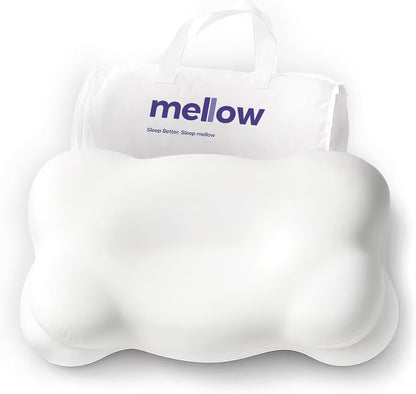 Mellow Sleep Cloud Align Pillow, 2 Pillow Bundle With Pillowcases, Regular Size