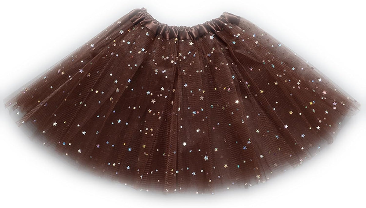 Women 80S Princess Dance Skirts 3 Layered Girls Teens Short Skirt Running Skirts Rave Costume Party Accessories