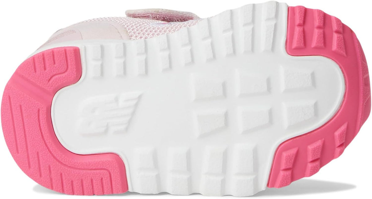 New Balance Kid's 515 V1 NEW-B Hook & Loop Sneaker, Rose Sugar/Dragon Berry, 2 M Infant