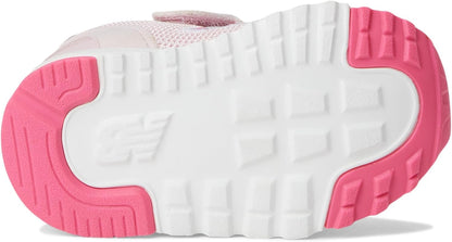 New Balance Kid's 515 V1 NEW-B Hook & Loop Sneaker, Rose Sugar/Dragon Berry, 2 M Infant