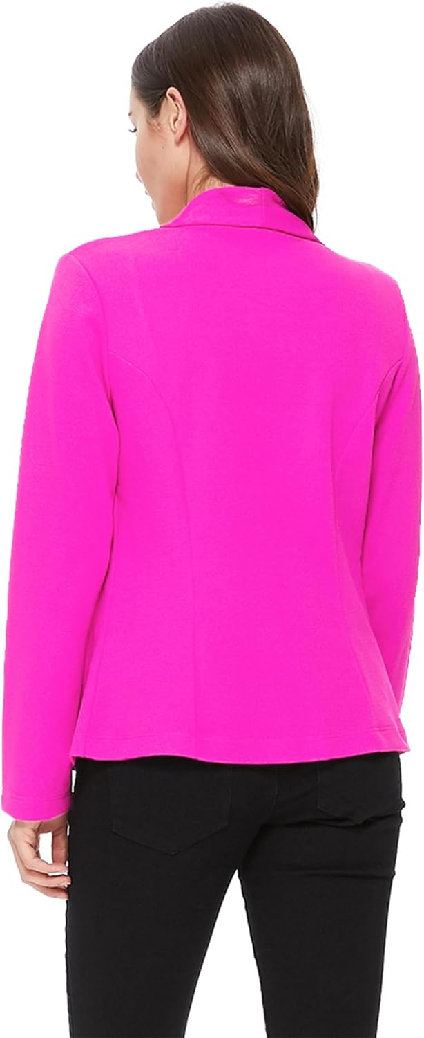 Women's Casual Long Sleeves Office Workwear Solid Blazer Jacket s-3xl