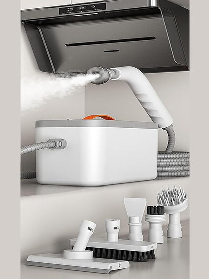 Portable Handheld Steam Cleaner, 650ml Large Capacity Fast Heating Cleaning Machine for Home Car Kitchen Grout Tile