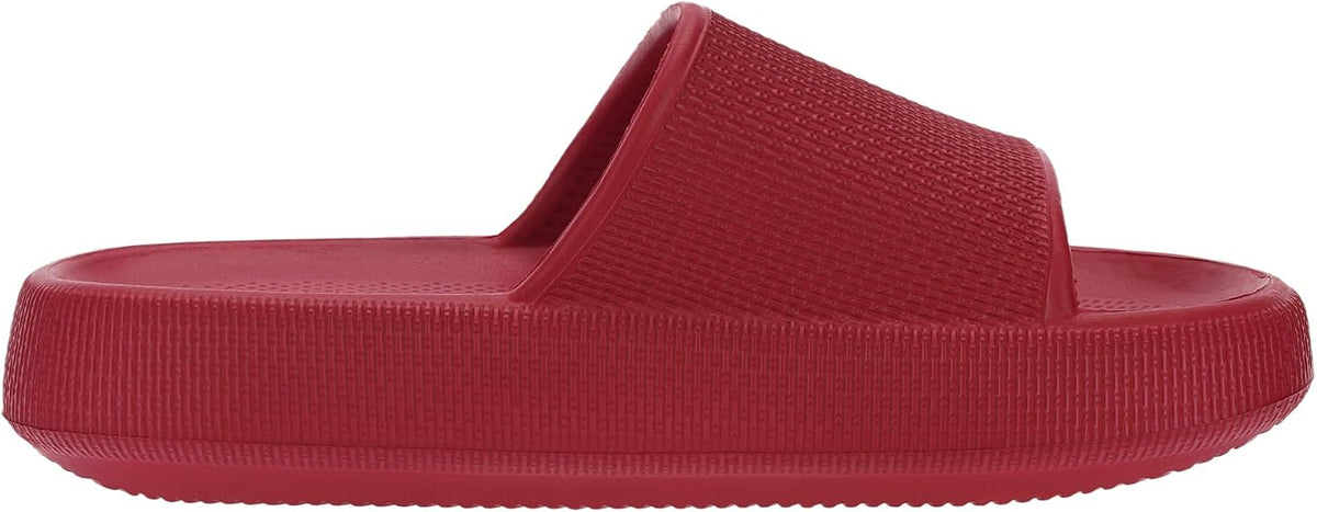 BRONAX Cushioned Thick Sole Pillow Slides