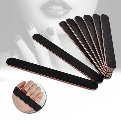 Nail Buffer Cushioning Polishing Block Polishing File Reusable compatible with Female Red Black