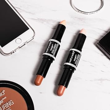 wet n wild MegaGlo Dual-Ended Contour Stick MediumTan, Cruelty-Free