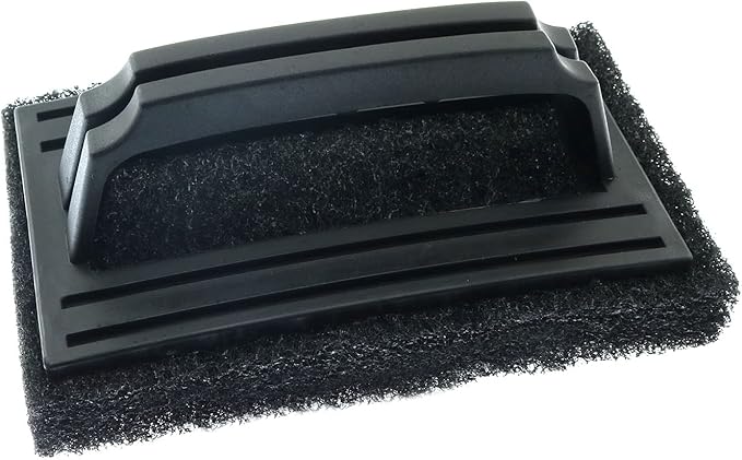 ZYAMY Grill Cleaning Brush Resuable Griddle Cleaning Pad with Handle for Gas Grills, Cast Iron Cookware, Grate, Stovetop Griddle Cleaning Accessories