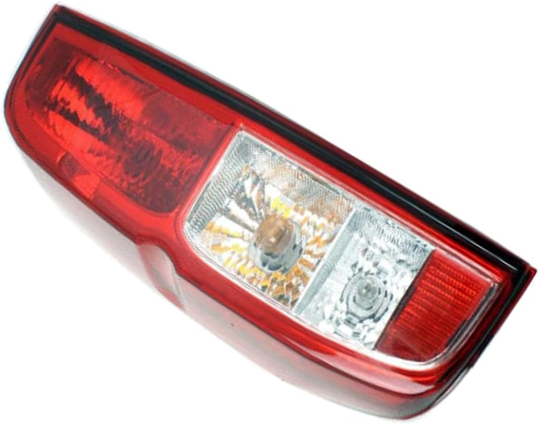 Tail Light fits Taillight Taillamp Brake w/Bulb Left Side Plastic Red&Clear Lens Smooth