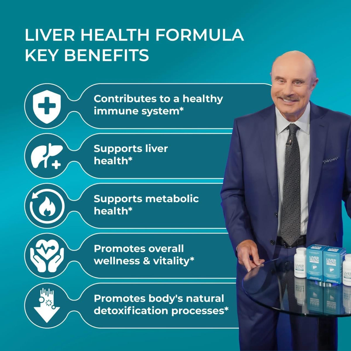 This liver support supplement contains 11 natural ingredients like Artichoke, Milk Thistle, and Turmeric to help cleanse and renew your liver. Check