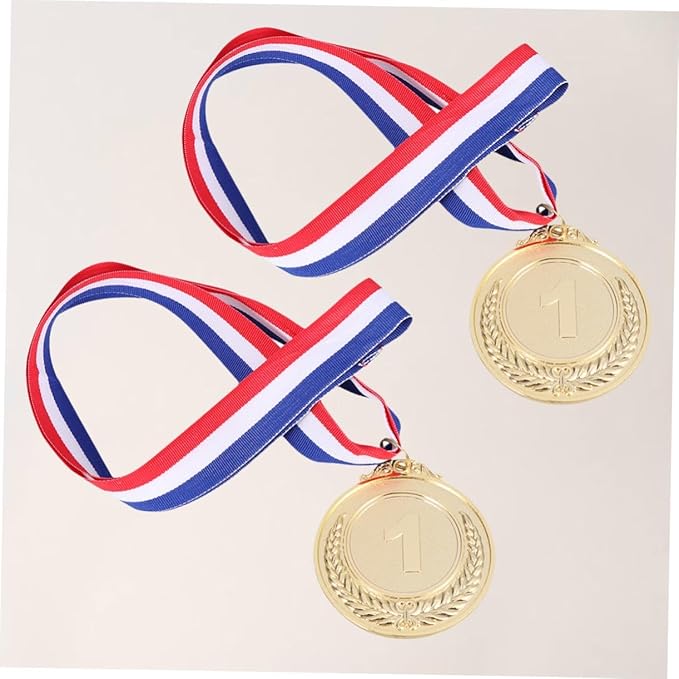 Competition Medal Award 2pcs Medals for Boys and Girls 'Sports Games and Parties