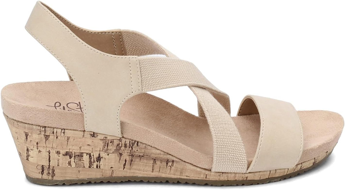 LifeStride Women's Mexico Wedge Sandal