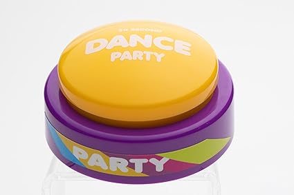 Button with 5 Songs-Volume II, Fun Gag Gift for Kids  Adults, Co-Workers, Teachers, Friends  Family, Office Toy, Classroom Supplies, Birthdays, Holidays  Parties(Pack of 1)