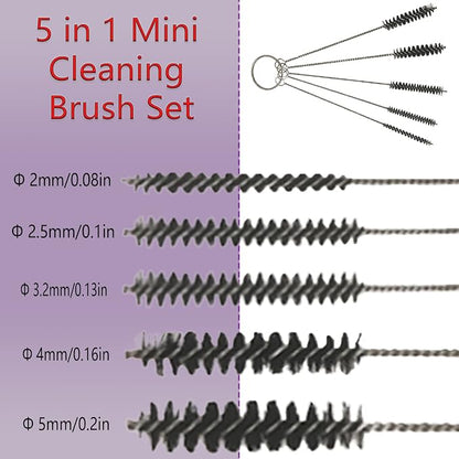 Joyangy 12 Pcs Airbrush Cleaning Kit with Needles and Brushes for Painting