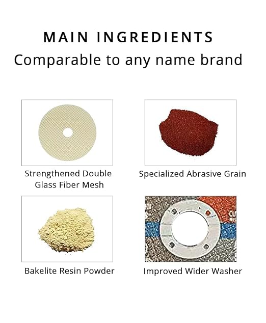 WA 10PACK - 10" x3/32 x5/8" Thin Cut-Off Wheels for General Purpose Metal and Stainless Steel Chop Saw Cut-Off Discs, 250x2.5x16mm, MAX 6,100 RPM