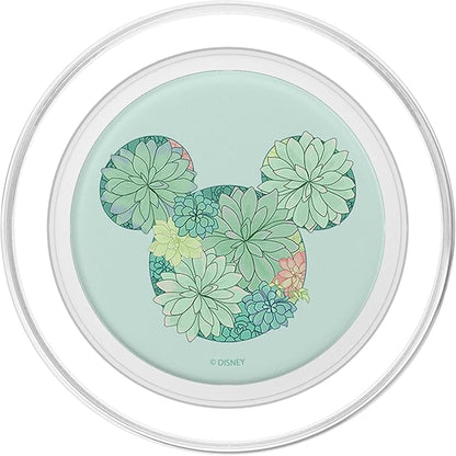 Disney Mickey  Friends Succulents Filled Mouse Silhouette PopSockets MagSafe PopGrip for iPhone