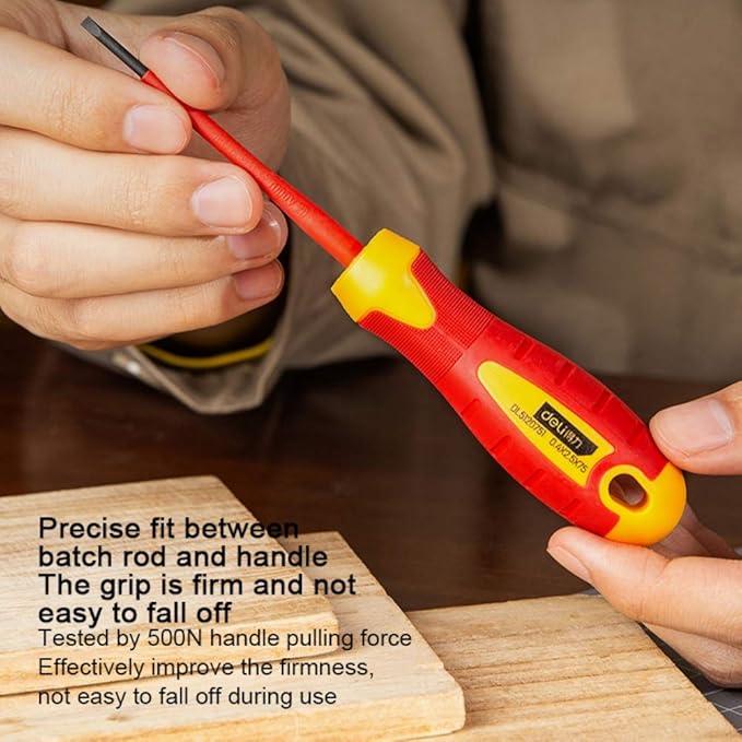 Insulated Flat Head Phillips Screwdriver,Slotted Screwdriver,Magnetic Tip Cross Head,Nut Driver PH060MM,PH180MM,PH2100MM