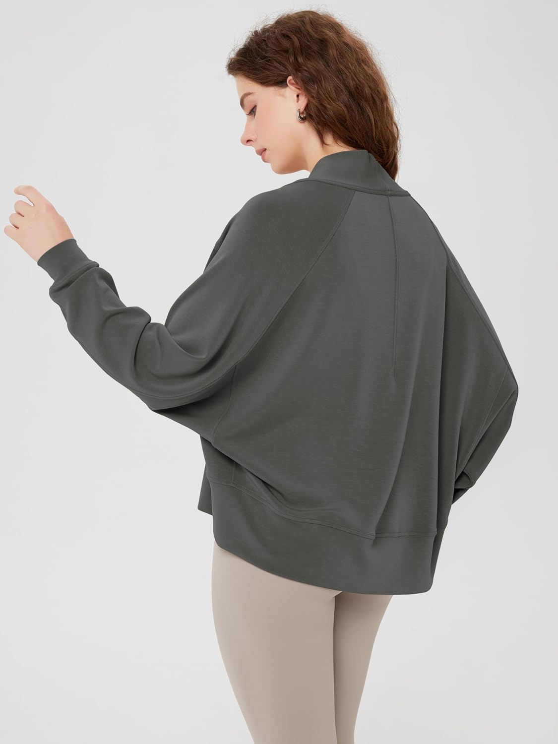 ODODOS Women's Modal Soft Open Front Cardigans Long Sleeve Casual Wrap Outwear