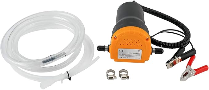 Amarine 12V Electric Oil Extractor - 60W Pump for Cars, Motorcycles, RVs, Boats  Lawn Equipment