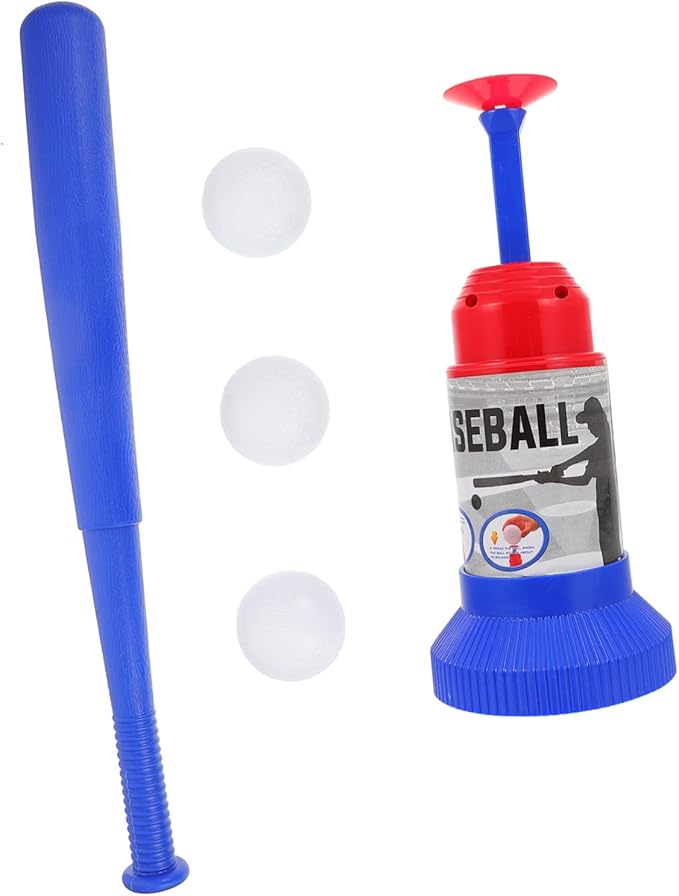 1set Baseball Training Set for Boys and Girls Automatic Baseball Launcher Bat Improve Batting Skills Safe Fun for Boys Girls