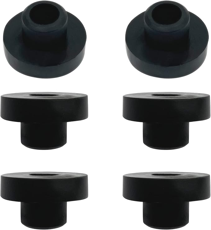46-6560 104047 Fuel Tank Bushing Grommet Rubber for MTD Troy Bilt Toro Generator Lawn Mower Tractor 125-336 Fuel Tank Bushing (6 PCS)