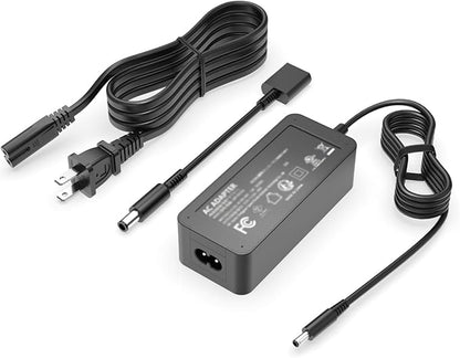 Charger for Dell Laptop Computer for Inspiron 15 14 17 13 11 3000 5000 7000 Latitude Vostro XPS Series (Safety Certified by UL) 65W 45W Round Tip
