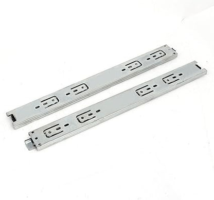 15-inch 3 Cabinet Hardware Sections Side Mount Telescoping Ball Bearing Damper Drawer Drawer Slides Slide 2pcs