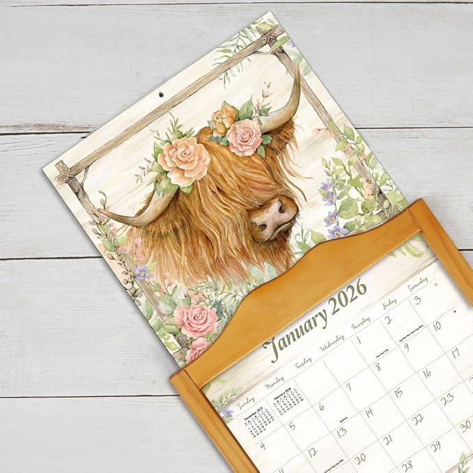 Lang, Rosewood Ranch 2026 Wall Calendar, 13.4'' X 12'', 12-Month Calendar with Spiral Binding