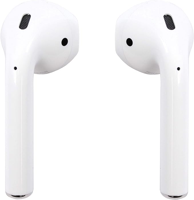 Apple Airpods In-Ear Bluetooth Wireless Headset with lightning charging case included - model A2031(Renewed)(No original Packaging)