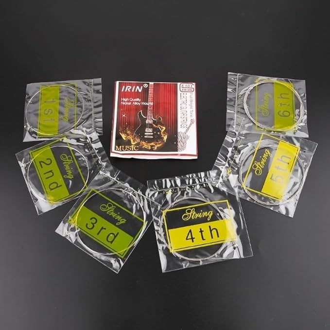 6Pcs/Set Electric Guitar Strings Steel Core Nickel Alloy Wound 009-042 Clever design
