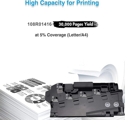 Compatible Phaser 6510 WorkCentre 6515 Waste Toner Box Container for Xerox Phaser 6510 WorkCentre 6515 VersaLink C500 C505 C600 C605 Waste Cartridge (Part108R01416)