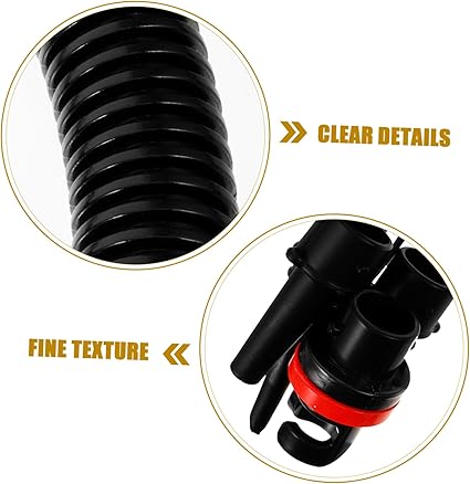 Essential Inflator Pump Hose Set for Inflatable Kayaks and Air Mattresses