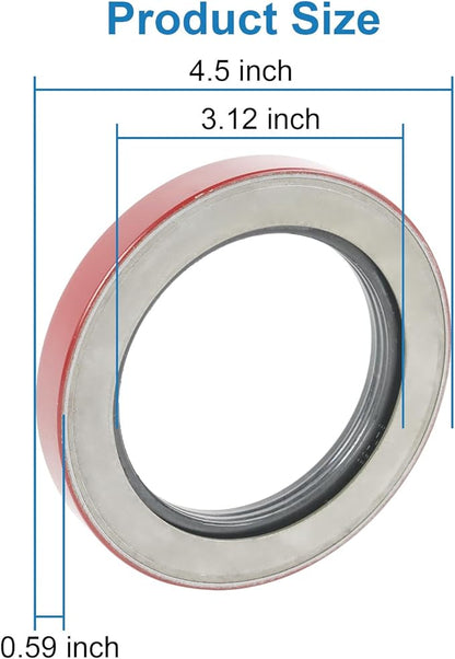 010-056-00 Oil Seal 3.125" X 4.506" Replacement for Dexter 10K 12K Heavy Duty 15K Axles Trailer Axle Bearing Seal