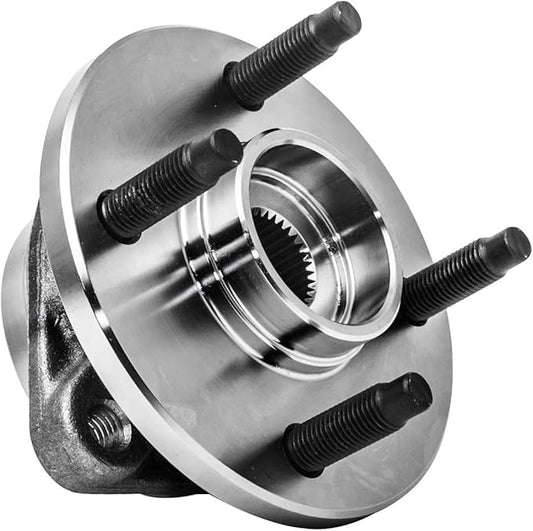 TUCAREST 513205 Front Wheel Bearing and Hub Assembly (4-Stud Hub;for Non-ABS Models) Compatible with 2005-2010 Chevy Cobalt 07-10 Po-ntiac G5, 05-06 Pursuit 03-07 Sa-Turn Ion WO ABS