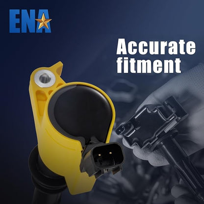 ENA Heavy Duty Ignition Coil Pack Compatible with Ford Lincoln Mercury 4.6L 5.4L 6.8L Replacement for DG511 C1541 FD508