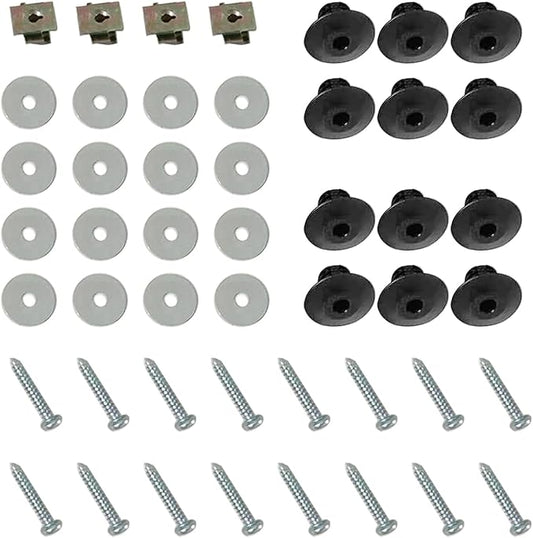 for 2021-2025 F-1-5-0 Rear Heavy Duty Wheel Well House Liner Kit