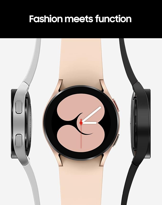 Samsung Galaxy Watch 4 40mm Smart Watch Bluetooth - Pink Gold (Renewed)