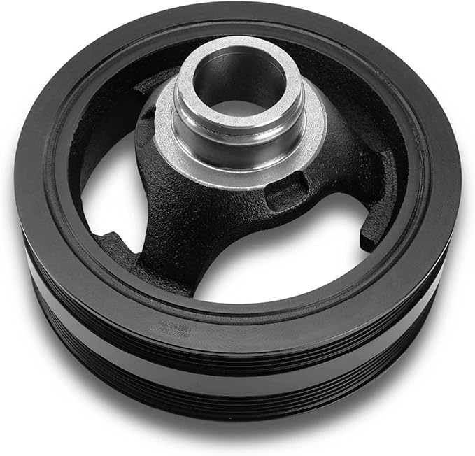 A-Premium Engine Harmonic Balancer Crankshaft Pulley Compatible with Bucik, Chevy, GMC, Cadillac, Hummer, Isuzu  Saab Vehicles - 4.8L 5.3L 6.0L 6.2L - Escalade, Silverado, Tahoe, Sierra, Yukon  More