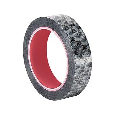 3M 40PR Clear Static Control Tape - 1 in Width x 72 yd Length - 2.2 mil Thick - 47775 [PRICE is per CASE]