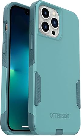 OtterBox Commuter Series Case for iPhone 13 Pro Max  iPhone 12 Pro Max (Only) - Non-Retail Packaging - Riveting Way (Teal)