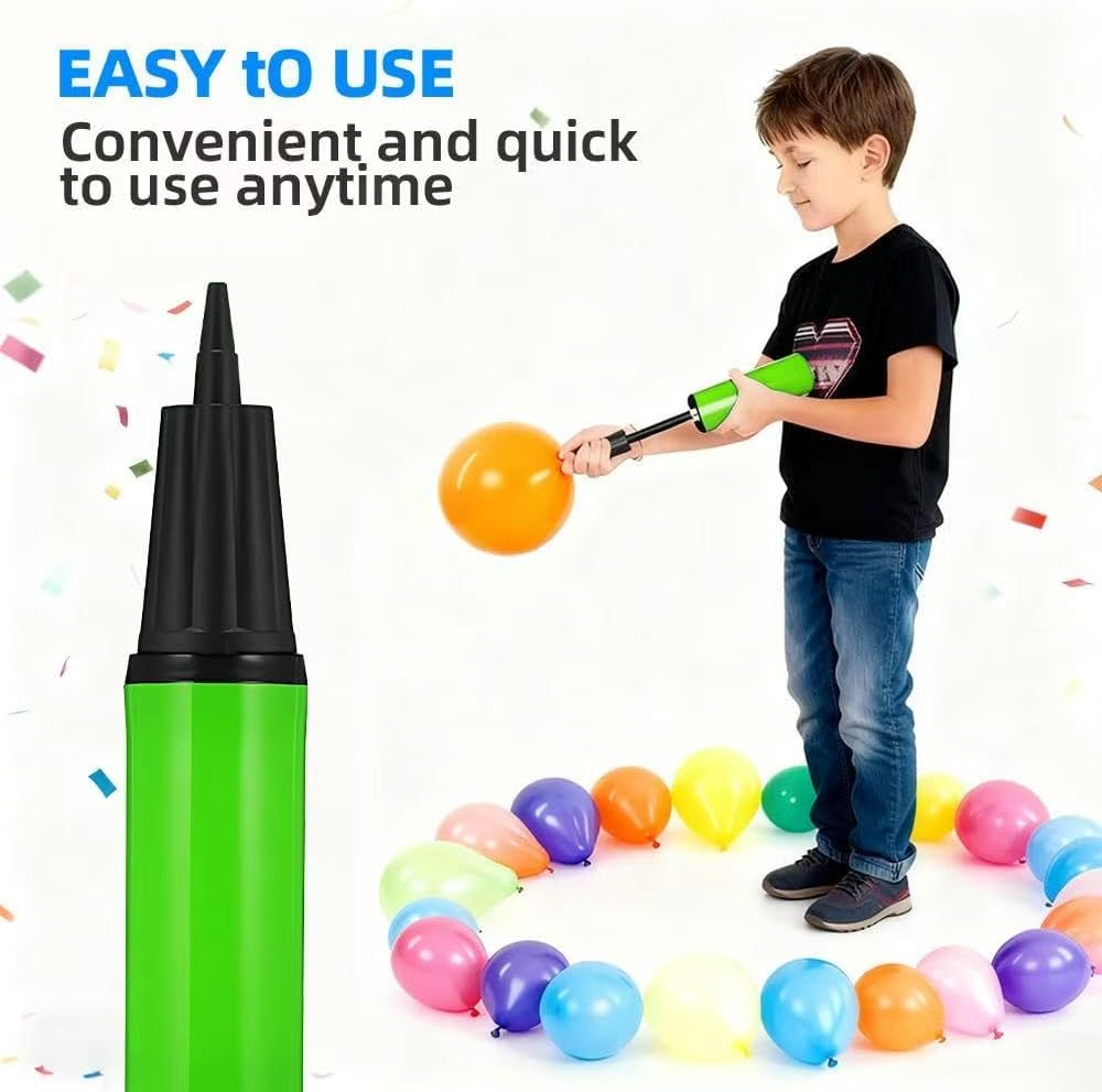 Hand Air Pump-Portable Inflator Tool 1 Inflator Manual Balloon Air Pump for for Inflatables, Pool Floats, Party Garlands and Yoga Balls