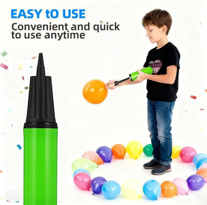 Hand Air Pump-Portable Inflator Tool 1 Inflator Manual Balloon Air Pump for for Inflatables, Pool Floats, Party Garlands and Yoga Balls