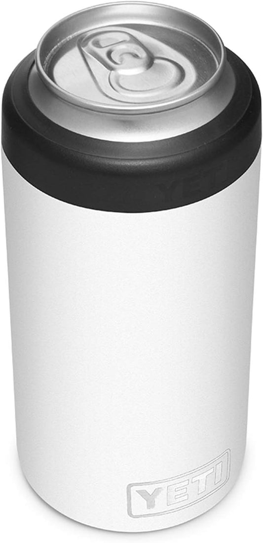 YETI Rambler 16 oz. Colster Tall Can Insulator for Tallboys 16 oz. Cans, White