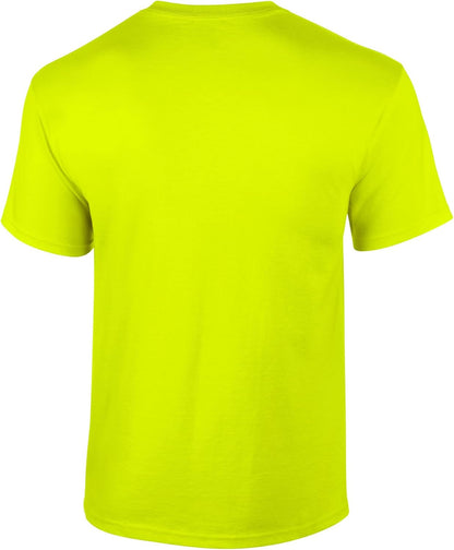 Gildan Unisex Adult Ultra Cotton T-Shirt (Small) (Safety Orange)