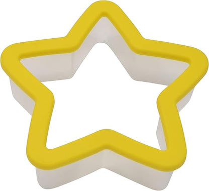 R  M International Star Soft-Grip Cookie Cutter, One Size, Yellow