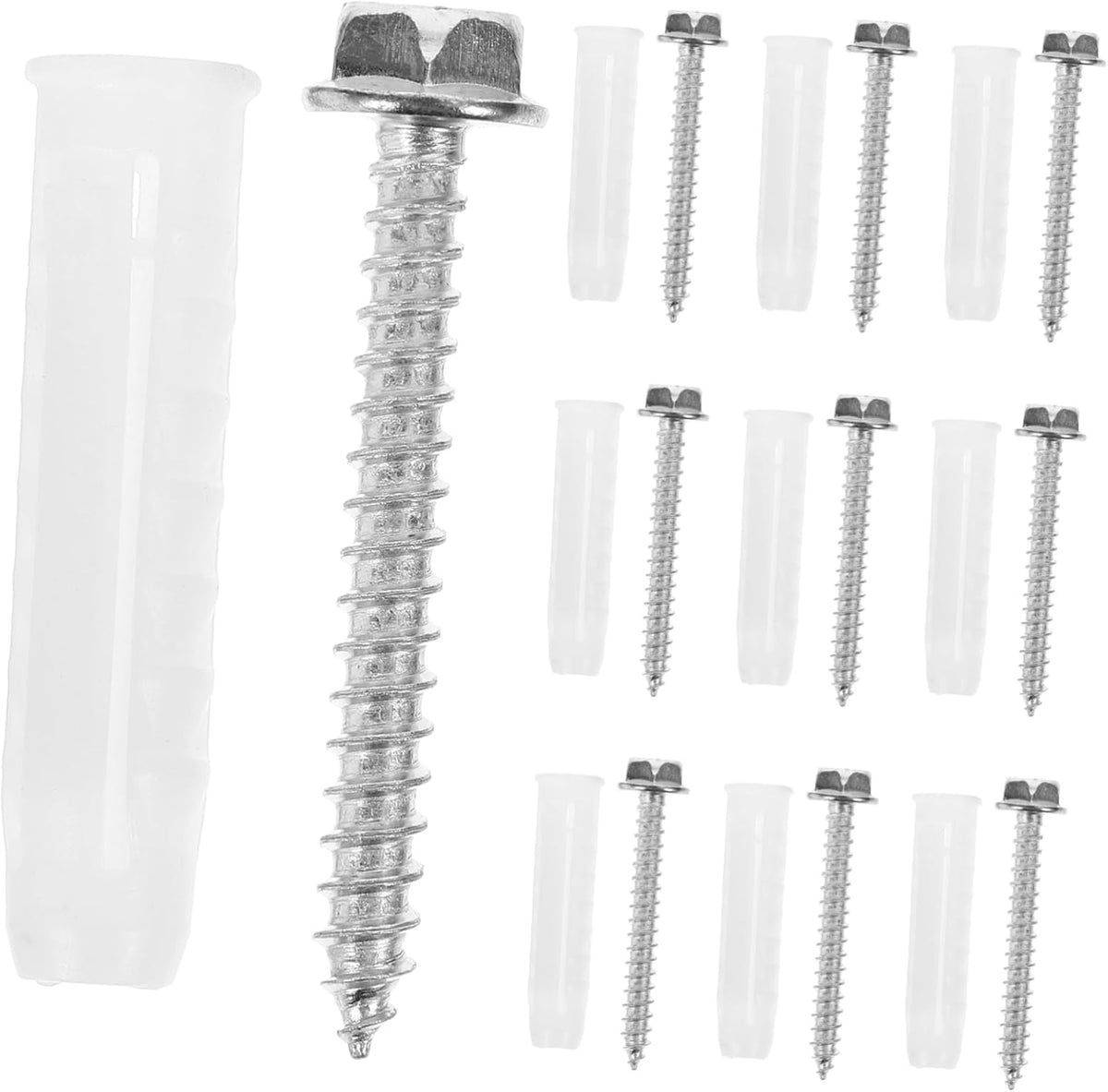 4sets Multi-Function Tv Mount Accessories Kit Standoff Mounts Drywall Anchors for Concrete Walls