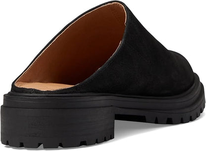 Madewell The Bradley Lugsole Mule in Nubuck for Women - Pigskin Lining with Round Toe Design, Comfortable and Soft Mule