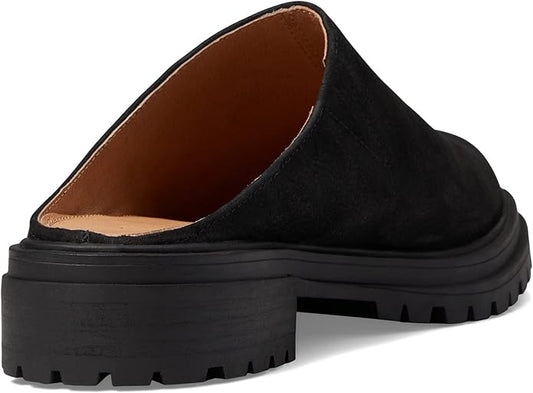 Madewell The Bradley Lugsole Mule in Nubuck for Women - Pigskin Lining with Round Toe Design, Comfortable and Soft Mule