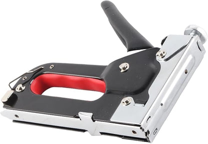 3 in 1 Robust Staple Tool | 600 Nails Capacity for Upholstery & Photo Frames | Solid Steel Construction with Jam - Prevention Design | 4-14mm U - Shaped/Round/Finished