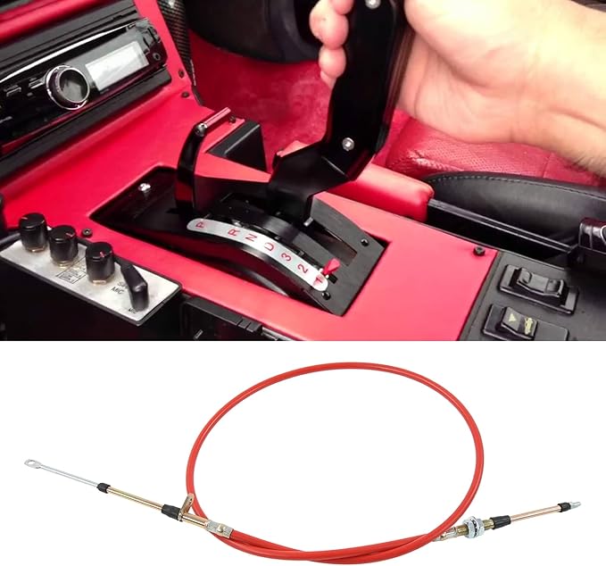 Shifter Cable, High Strength 5ft Transmission Shifter Cable Replacement for B M Shifters for Car Accessory